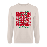 Weihnachtspullover "Gressdach-Wavy", Unisex, verschiedene Farben - Sand