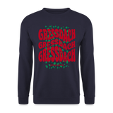 Weihnachtspullover "Gressdach-Wavy", Unisex, verschiedene Farben - Navy