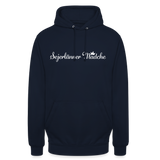 Hoodie "Sejerlänner Mädche", unisex, verschiedene Farben - Navy