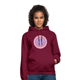Hoodie "Sejerlänner Mädche", unisex, verschiedene Farben - Bordeaux