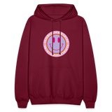 Hoodie "Sejerlänner Mädche", unisex, verschiedene Farben - Bordeaux