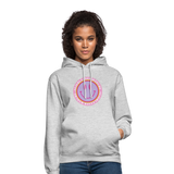 Hoodie "Sejerlänner Mädche", unisex, verschiedene Farben - Hellgrau meliert