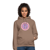 Hoodie "Sejerlänner Mädche", unisex, verschiedene Farben - Mokka