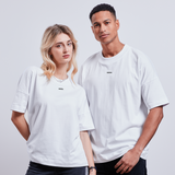 Bio Shirt "Siegerlandliebe/ Nodda - Wavy Collection", Unisex und Oversized - Weiß