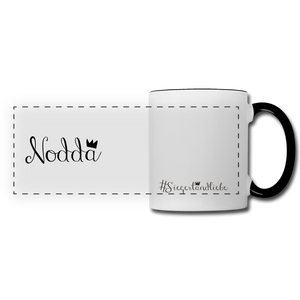 Tasse "Nodda", verschiedene Farben - white/black