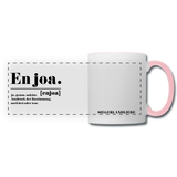 Tasse "Enjoa Definition", verschiedene Farben - Weiß/Pink