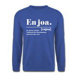 Unisex Pullover - Royalblau