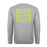 Unisex Sweatshirt "Siegerlandliebe", verschiedene Farben - Weißgrau meliert