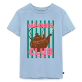 Kinder T-Shirt "Mäckes Club", verschiedene Farben - Hellblau