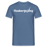 Shirt "Haubergsjong", schwarz - Taubenblau 