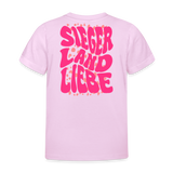 Kinder T-Shirt "Sejerlandliebe/Nodda wavy", verschiedene Farben - Hellrosa