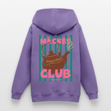 Teenager Hoodie"Mäckes Club", verschiedene Farben - Lavendel