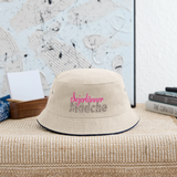 Kinder Bucket Hat "Sejerlänner Mädche", beige - Natur/Navy