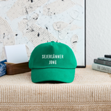 Kinder Basecap "Sejerlänner Jong" - Grün
