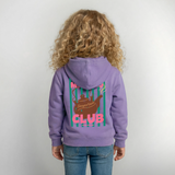 Kinder Hoodie "Mäckes Club", verschiedene Farben - Lavendel