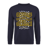 Weihnachtspullover "Gressdach-Wavy", Unisex, verschiedene Farben - Navy