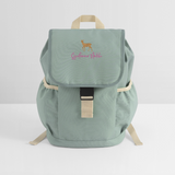 Kinder Rucksack "Sejerlänner Mädche", verschiedene Farben - Nebelgrün