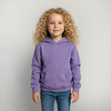 Kinder Hoodie "Mäckes Club", verschiedene Farben - Lavendel