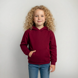 Kinder Hoodie "Mäckes Club", verschiedene Farben - Bordeaux
