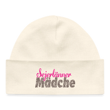 Baby Organic Mütze, Sejerlänner Mädche", verschiedene Farben - Natur