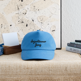 Kinder Basecap "Sejerlänner Jong - Pfauenblau
