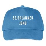 Kinder Basecap "Sejerlänner Jong" - Pfauenblau