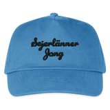 Kinder Basecap "Sejerlänner Jong - Pfauenblau