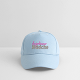 Kinder Bio Basecap "Sejerlänner Mädche", verschiedene Farben - Hellblau