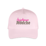 Kinder Bio Basecap "Sejerlänner Mädche", verschiedene Farben - Hellrosa