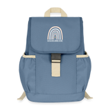 Kinder Rucksack "Regenbogen", verschiedene Farben - Blaugrau