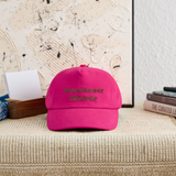 Kinder Basecap "Sejerlänner Mädche", leo/pink - Fuchsia