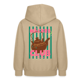Teenager Hoodie"Mäckes Club", verschiedene Farben - Sand