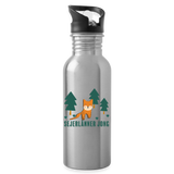 Trinkflasche "Sejerlänner Jong" aus Edelstahl, verschiedene Farben - Lightsilver