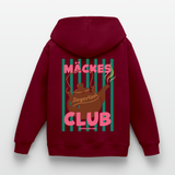 Kinder Hoodie "Mäckes Club", verschiedene Farben - Bordeaux