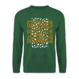 Weihnachtspullover "Gressdach-Wavy", Unisex, verschiedene Farben - Grün