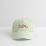 Kinder Bio Basecap "Sejerlänner Mädche", verschiedene Farben - Helles Mintgrün
