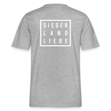 Shirt "Lälles/ Siegerlandliebe", verschiedene Farben; Bio-T-Shirt - Grau meliert