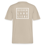 Shirt "Lälles/ Siegerlandliebe", verschiedene Farben; Bio-T-Shirt - Beige