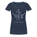 Shirt "En Blöömche", verschiedene Farben - Navy