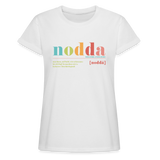 Shirt "Nodda Definition, bunt", verschiedene Farben - weiß
