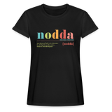 Shirt "Nodda Definition, bunt", verschiedene Farben - Schwarz