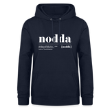 Hoodie "Nodda Definition", verschiedene Farben - Navy