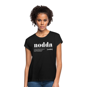 Shirt "Nodda Definition", verschiedene Farben - Schwarz