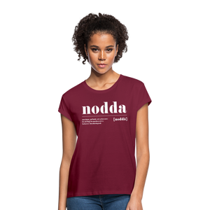 Shirt "Nodda Definition", verschiedene Farben - Schwarz