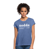Shirt "Nodda Definition", verschiedene Farben - Denim meliert