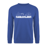 Sweatshirt "Haubergsjong", verschiedene Farben - Royalblau