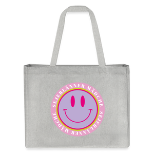 Große Shopping Bag "Sejerlänner Mädche", verschiedene Farben - Naturweiß