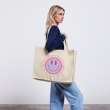 Große Shopping Bag "Sejerlänner Mädche", verschiedene Farben - Naturweiß