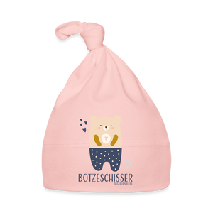 Baby Mütze "Botzeschisser", verschiedene Farben - weiß
