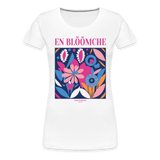 Shirt "En Blöömche", verschiedene Farben - weiß